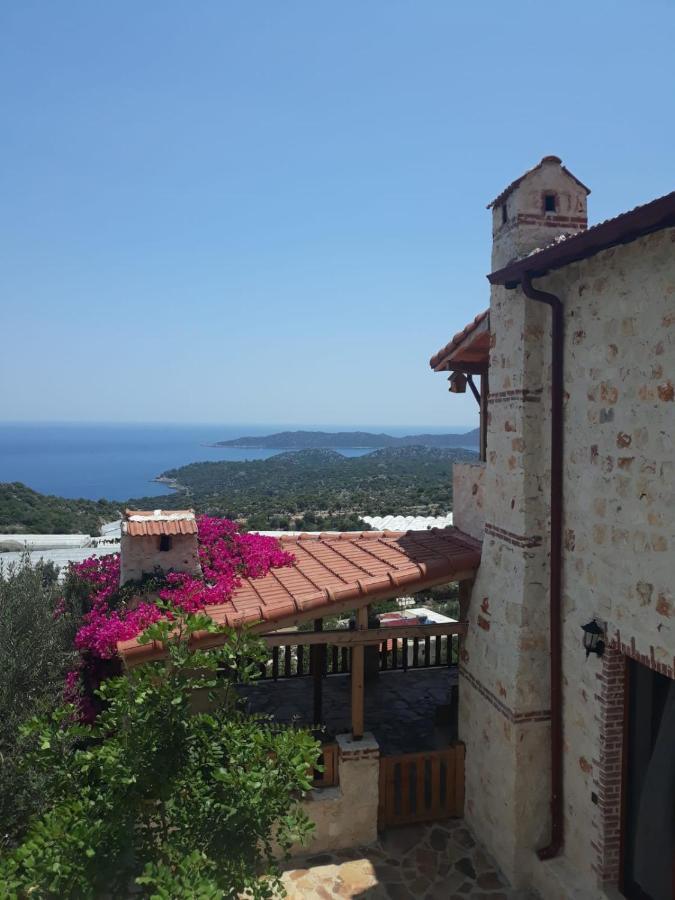 Kapaklı Istlada Tas Ev Apart - Kekova View מראה חיצוני תמונה