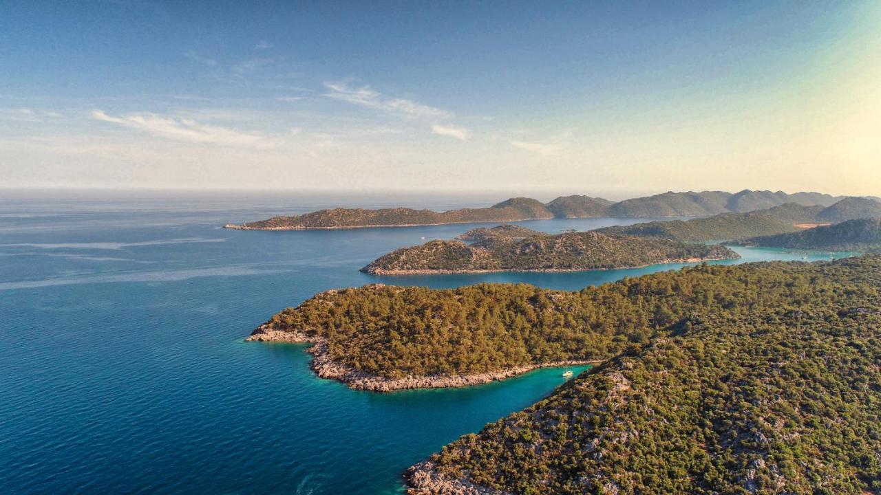 Kapaklı Istlada Tas Ev Apart - Kekova View מראה חיצוני תמונה