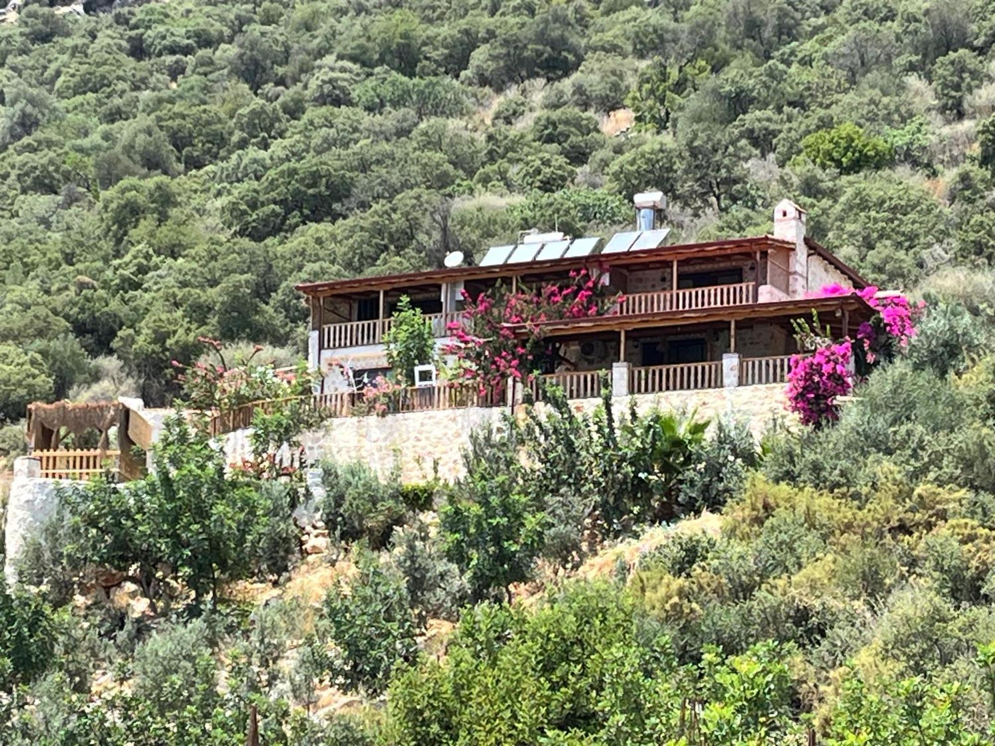 Kapaklı Istlada Tas Ev Apart - Kekova View מראה חיצוני תמונה