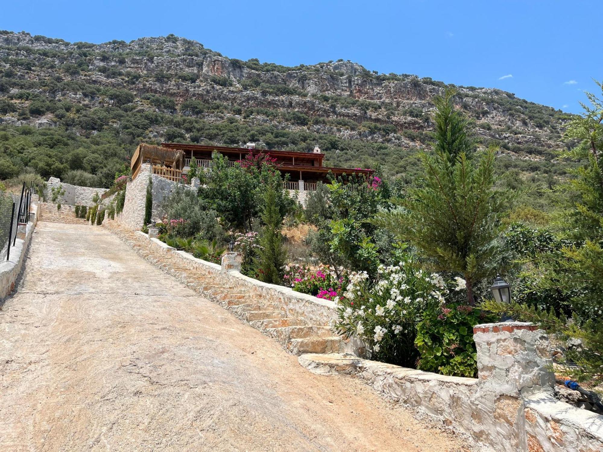 Kapaklı Istlada Tas Ev Apart - Kekova View מראה חיצוני תמונה